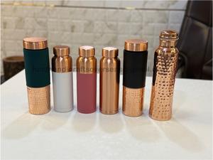 Gran oferta de taza de mula de Moscú de cobre con taza de cobre puro acabado martillado para beber seguro taza hecha a mano de La India con logotipo personalizado - Product Image 4