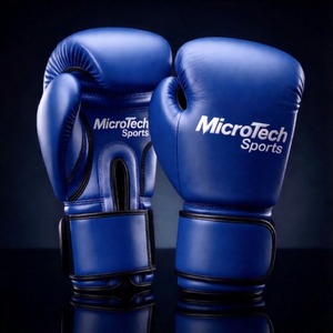 Gants d'entraînement de boxe MicroTech Sports en cuir synthétique de qualité supérieure pour la salle de sport, le sparring et le fitness - Product Image 3