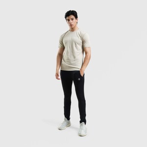 กางเกงขายาว 002 Pro Fit (สีดำ) กางเกงชิโน่ทรงตรงทันสมัย ผ้าทอเนื้อเบา ซิป XL 6XL ผ้ายืดสแปนเด็กซ์ - Product Image 4