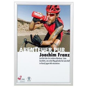 FRANKEN DIN A2 Aluminum Silver Picture Frame 46.9 X 64.3 X 1.6 cm Metal Frame - Product Image 1