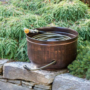 Macetas Hauz con Recubrimiento de Polvo de Hierro |   Macetas Duraderas para Jardín Interior/Exterior - Product Image 1