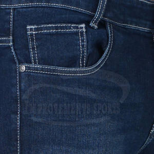 บริการ OEM กางเกงยีนส์ของผู้ชายกางเกงพรีเมี่ยมคุณภาพระดับพรีเมียมสวมใส่สบายทรงตรงมีคุณสมบัติระบายอากาศได้ดีซักได้ปานกลาง - Product Image 6