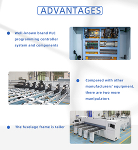 Sierra de panel de viga CNC de corte de madera de alta velocidad ZICAR, sierra de panel alternativo de computadora completamente automática para muebles - Product Image 6