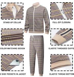 ชุดวอร์มสำหรับผู้ชายราคาถูกวัสดุดีบริการ OEM ดีไซน์ยอดนิยมและขายดี - Product Image 5