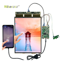 Solution d'écran de table de sable virtuelle Wisecoco, écran tactile capacitif multipoints flexible et pliable de 13,3 pouces QHD, écran AMOLED