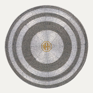 Best Seller Set of 1 Handmade Beaded <b>Round</b> <b>Placemats</b> Custom Indian Style Premium Table Decor Mats & Pads - Product Image 3