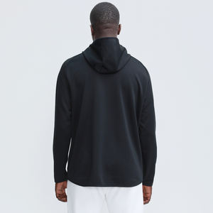 Fabricants Sweats à capuche personnalisés pour hommes Streetwear Sweat à capuche surdimensionné avec demi-fermeture éclair et délavé à l'acide pour hommes - Product Image 4