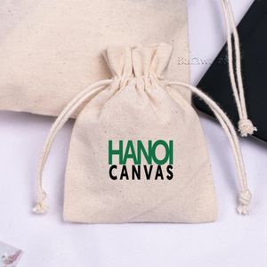 100 toile Vintage dame mode cordon sac personnalisé bijoux emballage pochette écologique cadeau en vrac - Product Image 6