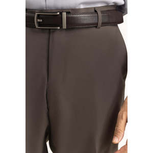 กางเกงเดรสทรงปกติ MN-TR-FM25-068 สไตล์ทางการสำหรับธุรกิจ เอวกลาง ทรงตรง ผ้า Worsted Ice Silk ซิปสี สำหรับการฝึกอบรม - Product Image 5