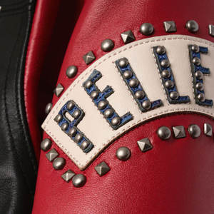 Gran oferta, nuevo diseño, chaqueta de cuero de béisbol para hombre, recién llegado, cuello levantado, precio bajo, chaquetas de cuero con letras - Product Image 5