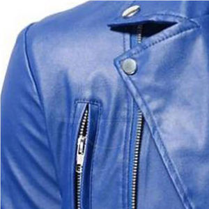 Veste en cuir véritable personnalisée de la meilleure qualité pour hommes pour l'automne et l'hiver High Street Style - Product Image 5