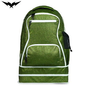 Mochila de gran capacidad unisex con brillantina para animadoras, bolso de baile moderno y brillante con cremallera impermeable - Product Image 5