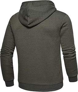 Sudadera con capucha de moda para hombre, Sudadera ligera con cremallera y diseño personalizado, chaqueta de calle cómoda para hombre, Sudadera con capucha elegante - Product Image 2