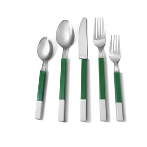 Juego de cubiertos modernos de acero inoxidable, venta al por mayor, cuchara de Metal, cuchillo, tenedor para boda y fiesta, cena, evento, cubiertos - Product Image 4