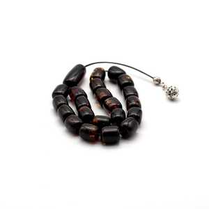 High Quality Eco-Friendly Polished Single Piece Handmade Resin Tasbih Islamic Angel Style Daily Prayer Beads - Product Image 1