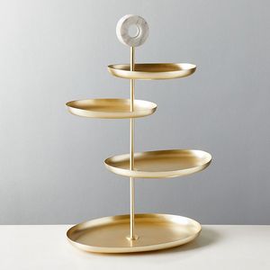 Support à gâteau rond en aluminium Trier TQC, nouveau design, finition nickel, pour servir des cupcakes et des desserts, au meilleur prix. - Product Image 2