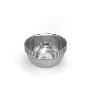 Bol en acier inoxydable lavable, design moderne et luxueux, écologique, pour la cuisine, la maison, les hôtels, les restaurants, la décoration de table, la vaisselle - Product Image 1