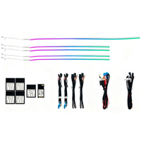 Kit de Luces Ambientales Activas W213 para Mercedes-Benz Clase E 2016-2023, Luz Ambiental Interior LED Dinámica Symphony