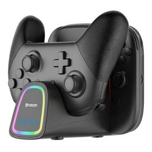 Cargador QuadPro + RGB Negro SWITCHNEWCHARGERPRO para Nintendo Switch 2, Accesorio de Carga para Videojuegos - Product Image 3