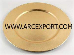 Plaques de chargeur en métal plaqué or rose - Product Image 6