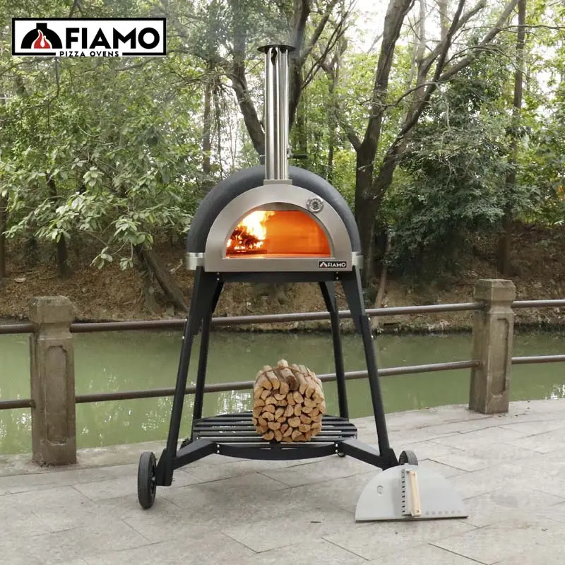 Al Aire Libre de acero inoxidable madera arcilla horno carbón estufa Camping parrillas otra cocina de Camping para la venta