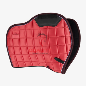 Top vente en gros tapis de selle de cheval anglais matériau durable tissu respirant doublure douce conception équestre confortable - Product Image 3