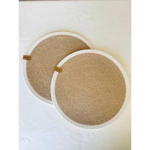 Tapis de table personnalisables en corde de jute écologique au design traditionnel de qualité supérieure pour les tendances de décoration de salle à manger moderne au prix de gros - Product Image 3