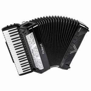 Accordéon numérique FR-8x sans anches, noir et rouge, disponible – Meilleures ventes - Product Image 1