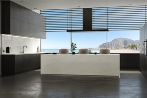<b>Prime</b> Core Custom Kitchen Bathroom Vanity Tops Quartz Carrara Calacata Countertops Polished Waterproof Prefab Cut Size Hotel - Product Image 2
