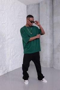 Camiseta Básica para Hombre, 100% Algodón, Tejida, Formal, Personalizable al por Mayor, Fabricada en Turquía - Product Image 6