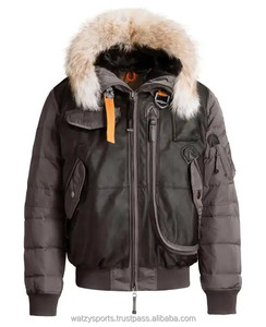 High Quality Custom Plus Size Men Detachable Extreme Bomber Jacekt New Style Goose Down Filling Padded Parka Jacket with <b>Fur</b> Hoo - Product Image 6