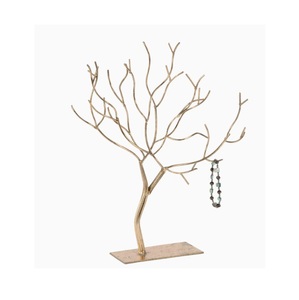 Une élégante sculpture d'arbre en aluminium embellit les intérieurs avec des branches artistiques et un attrait contemporain intemporel. - Product Image 2
