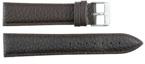 Unisex 205 Brown Luxury Classic Genuine Leather Stainless Steel Adjustable Lightweight Smartwatch Bands Soft Waterproof Strap - Product Image 2