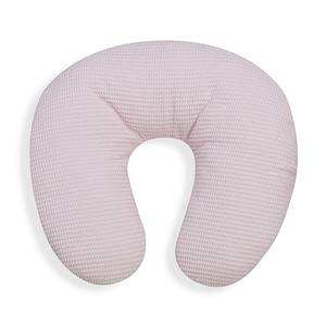 หมอนรองให้นมบุตรแอสโตร พิงค์ 65x65 ซม. ผ้าเวเฟอร์ รุ่น Mod. คุณสมบัติคอเสื้อแบบซักได้ของ ASTRID - Product Image 1