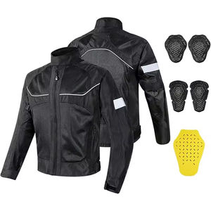 Veste de moto d'hiver unisexe avec protection contre les chocs coupe-vent et caractéristiques réfléchissantes pour une meilleure sécurité de conduite - Product Image 2