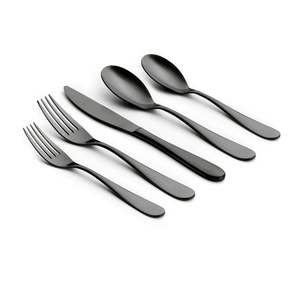 Stainless steel cutlery <b>set</b> gold finished brings elegance, durability, and style together in <b>one</b> premium collection - Product Image 4