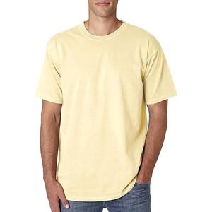 Camiseta Informal de Algodón 100% de Alta Calidad, Corte Regular, Lisa, Cómoda, Transpirable, Tallas Personalizables en Existencia - Product Image 1