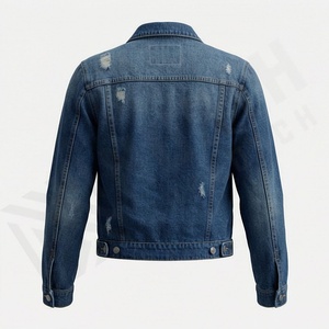 Veste en jean pour femmes, perles de perles sur le devant, boutons, manches longues, chic, féminin, look décontracté, élégant, veste de mode de rue, couleur personnalisée - Product Image 2