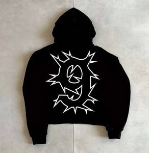 Pull à logo imprimé personnalisé de haute qualité 100% coton sweat à capuche uni pour hommes fabriqué par Hanger Impex - Product Image 3