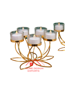 Table Top Decoration & <b>Dinner</b> Table Decor Elevated Design Best Seller Nested Design t Light <b>Candle</b> Holder in Black Finished - Product Image 5