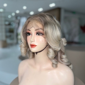 Peluca hinchable de color personalizada de cabello humano vietnamita 100% de la mejor calidad con precio al por mayor - Product Image 3