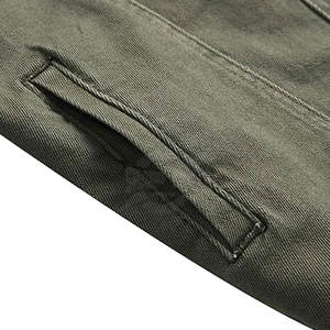 Chaqueta vaquera de lona de manga larga con nuevo diseño al por mayor, chaqueta de algodón y poliéster con cuello levantado, estilo callejero hecho en Pakistán - Product Image 6