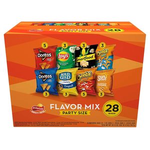 Paquete Variado de Chips con Sabor Mixto de Frito-Lay, Doritos, Cheetos, Lay's, SunChips, Rold Gold Pretzels, Palomitas de Maíz Smartfood, 28 Unidades - Product Image 3