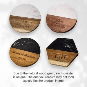 Sous-verres en granit à usage industriel et commercial, tampons de boisson en pierre lourde pour tables de restaurant, comptoirs, fournitures d'accueil - Product Image 2