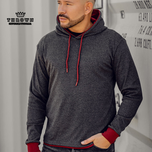 Sudadera con Capucha de Felpa 100% Algodón de Alta Calidad para Hombre, Diseño Personalizado con Logotipo, Estilo Urbano, Cuello con Capucha, Informal, Invierno, OEM, ODM, Precio Bajo - Product Image 1