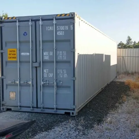 Kargo konteyneri 40 Ft ISO standart nakliye deniz konteyneri kuru konteynerler Corten çelik RAL renk CSC kontrplak