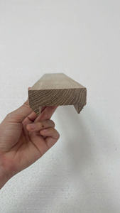 Rampe intérieure et extérieure de haute qualité en chêne blanc, style traditionnel, rainure de base de 41 mm, pièces d'escalier antidérapantes pour escalier et balcon - Product Image 3