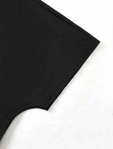 Sudadera con Capucha de Punto Lisa de Diseño Ecológico, Transpirable, con Cuello en V, 100% Algodón, con Logotipo Personalizado para Hombre, Talla Grande, Diseño Sólido - Product Image 4