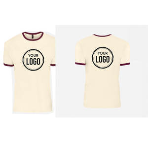 Venta de camiseta personalizada de siguiente nivel 3604 Ringer de algodón suave con cuello redondo, camiseta duradera con ribete de contraste con logotipo personalizado suave - Product Image 6