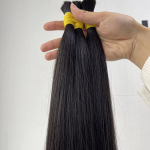 ผมต่อสีดำธรรมชาติ100% - Product Image 1